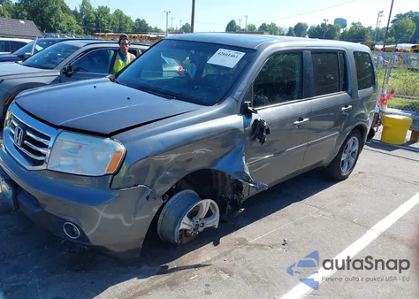 2013 Honda Pilot Ex-L из США, поврежденный, VIN 5FNYF3H58DB038893